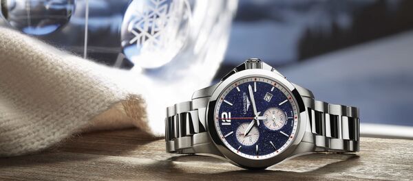 Новая модель часов Longines The Conquest Chronograph by Mikaela Shiffrin Новая модель часов Longines The Conquest Chronograph by Mikaela Shiffrin - Sputnik Азербайджан