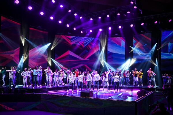 Концерт международного детского музыкального фестиваля Зима в Баку - Sputnik Азербайджан