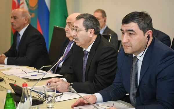 Первое заседание Рабочей группы высокого уровня по вопросам Каспийского моря - Sputnik Азербайджан