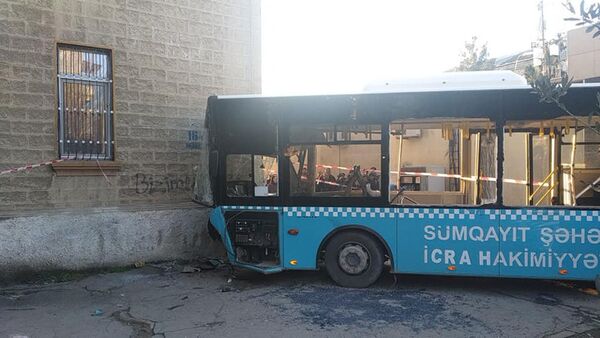 Авария автобуса в Сумгаите - Sputnik Азербайджан