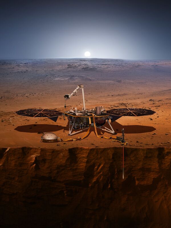NASA планирует отправить первых людей на Марс через 15 лет NASA планирует отправить первых людей на Марс через 15 лет - Sputnik Азербайджан