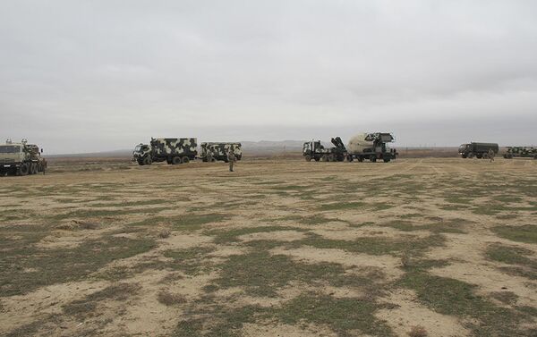 Подразделения ПВО провели учения с боевой стрельбой - Sputnik Азербайджан