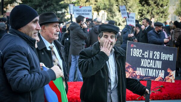 27 лет со дня Ходжалинской трагедии - Sputnik Azərbaycan