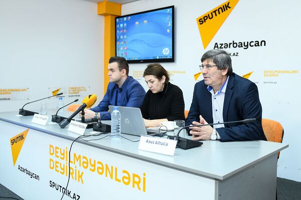 Мастер-класс для представителей печатных СМИ - Sputnik Азербайджан