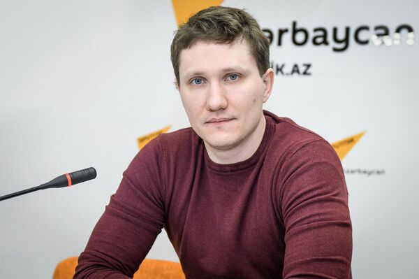 Руководитель Центра интернет-технологий МИА Россия сегодня Алексей Филипповский - Sputnik Азербайджан