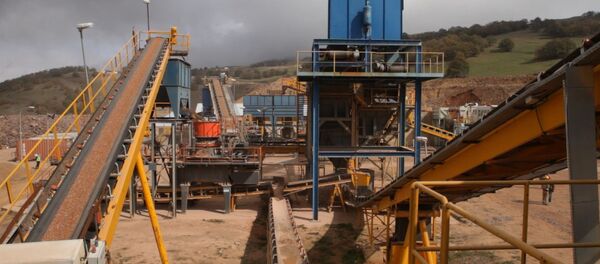 Човдарское золотодобывающее предприятие ЗАО AzerGold - Sputnik Азербайджан