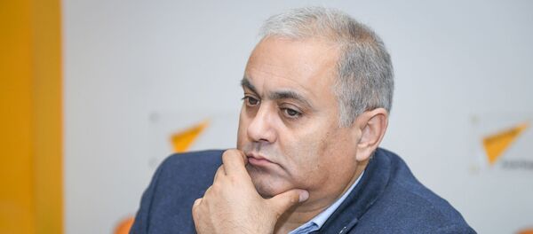 Глава общественного объединения Культура и время, заслуженный артист Азербайджана Интигам Солтан - Sputnik Азербайджан