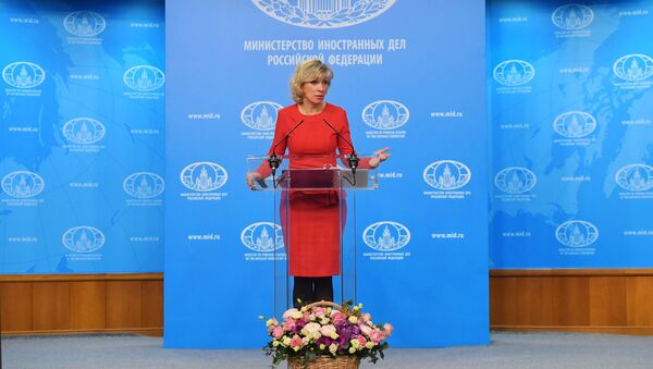 Официальный представитель министерства иностранных дел России Мария Захарова - Sputnik Азербайджан