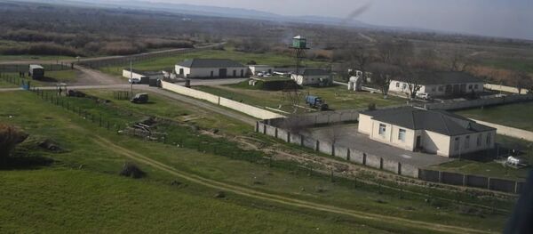 Пограничная застава на границе с Ираном, фото из архива - Sputnik Азербайджан