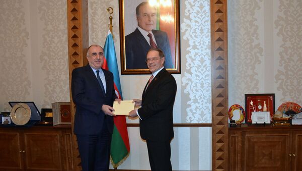 Эльмар Мамедъяров принял нового посла США в Азербайджане Эрл Литценбергера - Sputnik Азербайджан