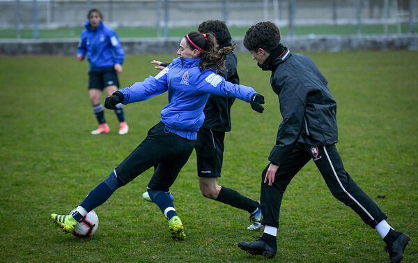 Игра женской футбольной сборной - Sputnik Азербайджан