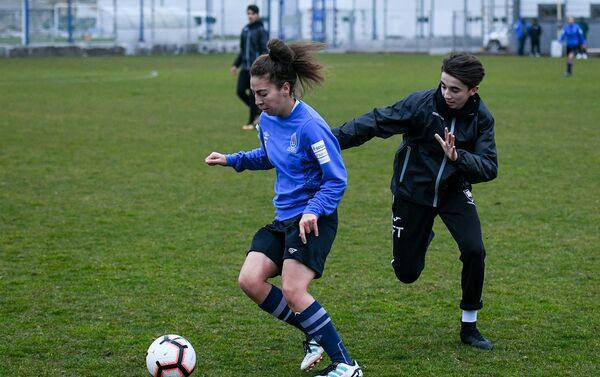 Игра женской футбольной сборной - Sputnik Азербайджан