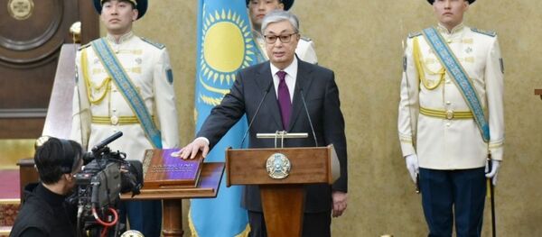 Касым-Жомарт Токаев принес присягу на посту президента Казахстана Касым-Жомарт Токаев принес присягу на посту президента Казахстана - Sputnik Азербайджан