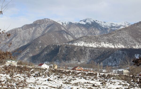 Снег в горах - Sputnik Азербайджан