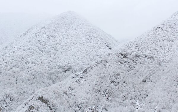 Снег в горах - Sputnik Азербайджан