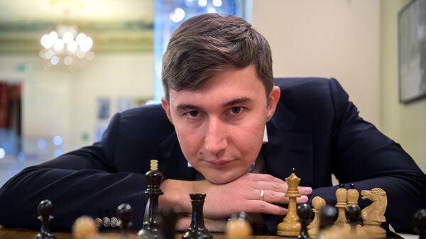 Международный гроссмейстер, чемпион мира по быстрым шахматам Сергей Карякин - Sputnik Азербайджан