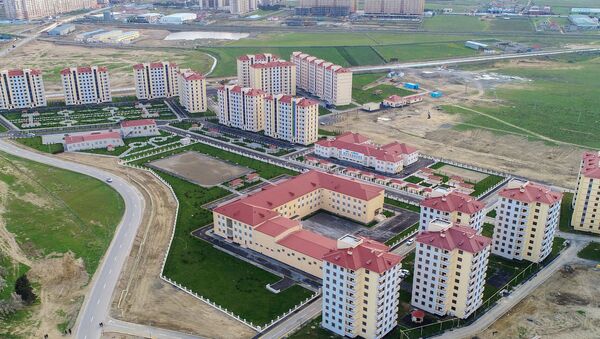 Новый жилой комплекс для семей вынужденных переселенцев - Sputnik Азербайджан