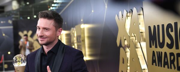 Певец Сергей Лазарев на музыкальной премии Жара Music Awards - Sputnik Азербайджан