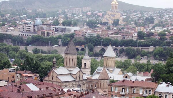 Tbilisidən bir görüntü - Sputnik Azərbaycan