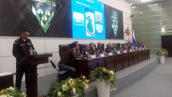 Делегация Министерства Обороны Азербайджана принимает участие во второй международной конференции АрМИ – 2019 - Sputnik Азербайджан
