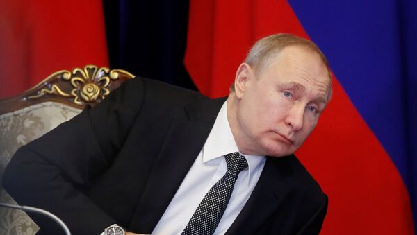 Rusiya prezidenti Vladimir Putinin - Sputnik Azərbaycan