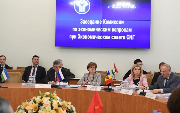 Заседание Комиссии по экономическим вопросам Экономсовета Исполкома СНГ - Sputnik Азербайджан