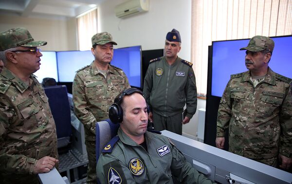 Министр обороны принял участие в открытии учебно-тренировочного центра ВВС - Sputnik Азербайджан