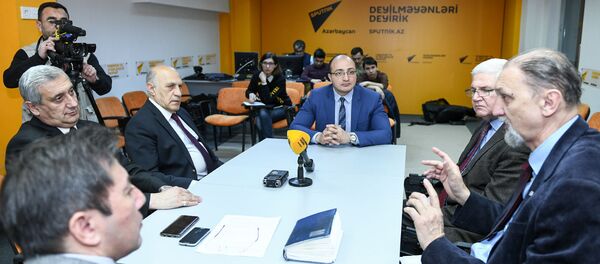 60-ое заседание клуба политологов Южный Кавказ посвященное будущему отношений Азербайджан-Израиль в свете выборов в Кнессет 60-ое заседание клуба политологов Южный Кавказ посвященное будущему отношений Азербайджан-Израиль в свете выборов в Кнессет - Sputnik Азербайджан
