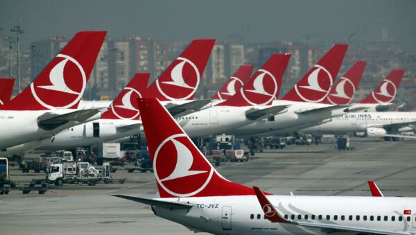 Самолеты авиакомпании Turkish Airlines - Sputnik Азербайджан