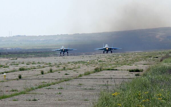 На авиабазе ВВС Азербайджана проведено командно-штабное учение - Sputnik Азербайджан
