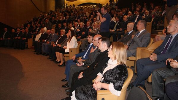 Мероприятие, посвященное 96-й годовщине со дня рождения великого лидера Гейдара Алиева и 5-летию создания Бакинского международного центра мультикультурализма - Sputnik Азербайджан