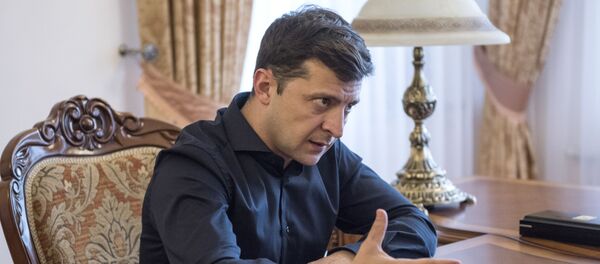 Президент Украины Владимир Зеленский Президент Украины Владимир Зеленский - Sputnik Азербайджан