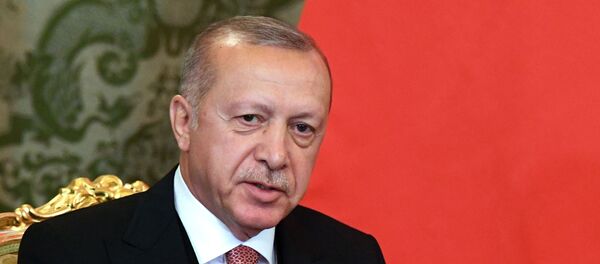 Türkiyə Prezidenti Rəcəb Tayyib Ərdoğan - Sputnik Азербайджан