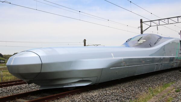 Shinkansen super ekspressinin ALFA-X versiyası - Sputnik Azərbaycan