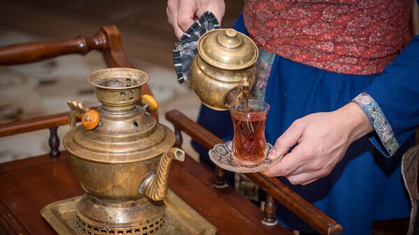 Традиционный азербайджанский чай, фото из архива - Sputnik Азербайджан