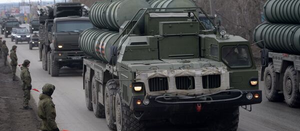 Зенитная ракетная система С-400 Триумф - Sputnik Азербайджан