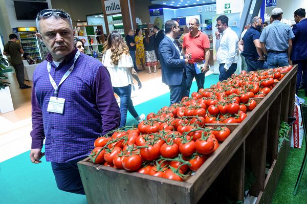 Азербайджанская международная выставка “Сельское хозяйство” и “Пищевая промышленность” - Sputnik Азербайджан