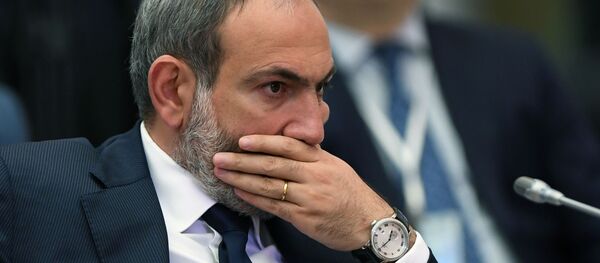 Никол Пашинян на заседании Высшего Евразийского экономического совета в расширенном составе Никол Пашинян на заседании Высшего Евразийского экономического совета в расширенном составе - Sputnik Азербайджан