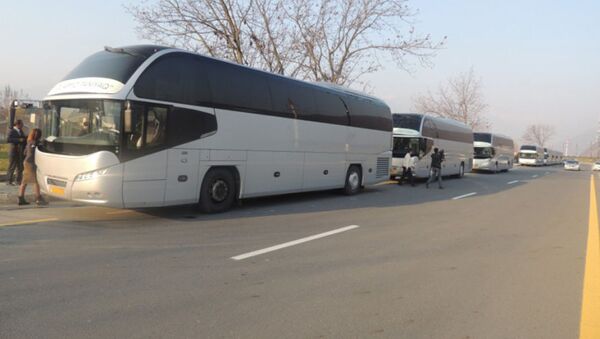 Rayon marşrutlarına ayrılmış əlavə avtobuslar - Sputnik Azərbaycan