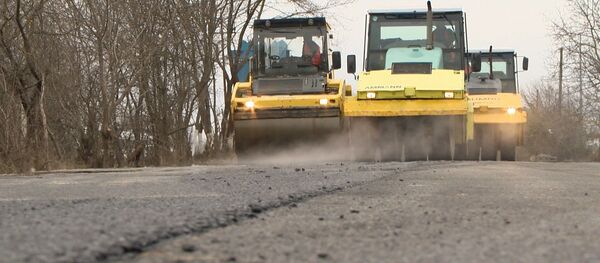 Новая дорога в обход опасного отрезка Губа-Хыналыг Новая дорога в обход опасного отрезка Губа-Хыналыг - Sputnik Азербайджан