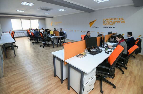 Команда Sputnik Азербайджан выделяется в общем потоке медиа-ресурсов - Sputnik Азербайджан