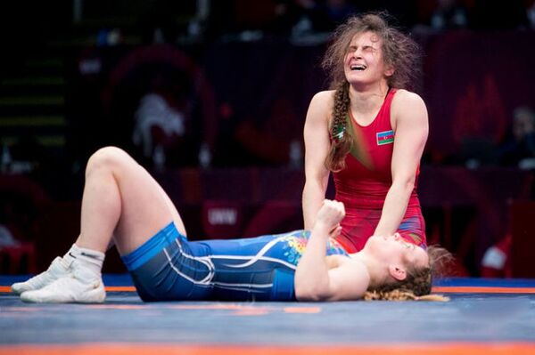 Азербайджанская спортсменка стала вице-чемпионкой в Италии Азербайджанская спортсменка стала вице-чемпионкой в Италии - Sputnik Азербайджан