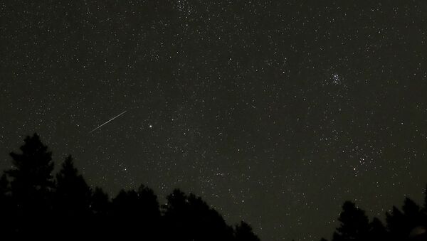 Səmada meteorit yağışı - Sputnik Azərbaycan