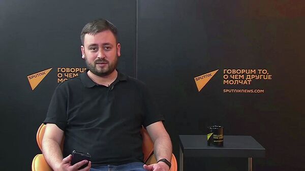 Sputnik Litvanın baş redaktoru Marat Kasem  - Sputnik Azərbaycan
