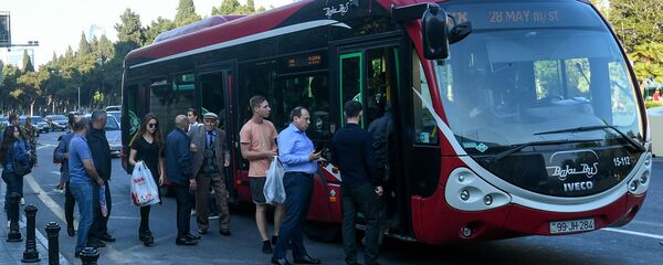 Автобус ООО BakuBus Автобус ООО BakuBus - Sputnik Азербайджан