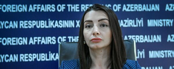 Руководитель пресс-службы МИД Азербайджана Лейла Абдуллаева - Sputnik Азербайджан