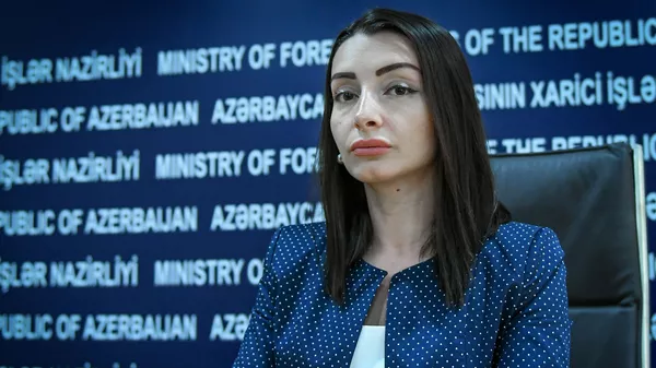 Руководитель пресс-службы МИД Азербайджана Лейла Абдуллаева - Sputnik Азербайджан