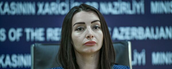 Руководитель пресс-службы МИД Азербайджана Лейла Абдуллаева - Sputnik Азербайджан