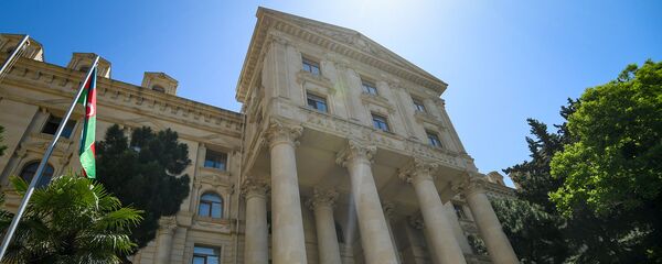 Здание Министерства иностранных дел Азербайджанской Республики в Баку Здание Министерства иностранных дел Азербайджанской Республики в Баку - Sputnik Азербайджан
