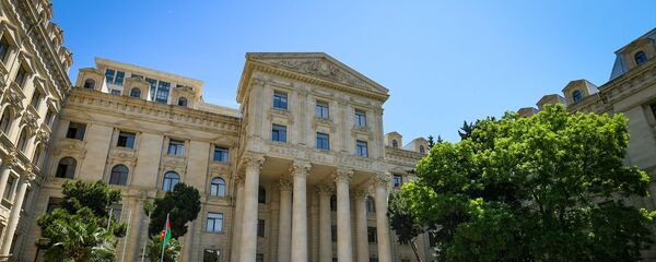 Здание Министерства иностранных дел Азербайджанской Республики в Баку - Sputnik Азербайджан